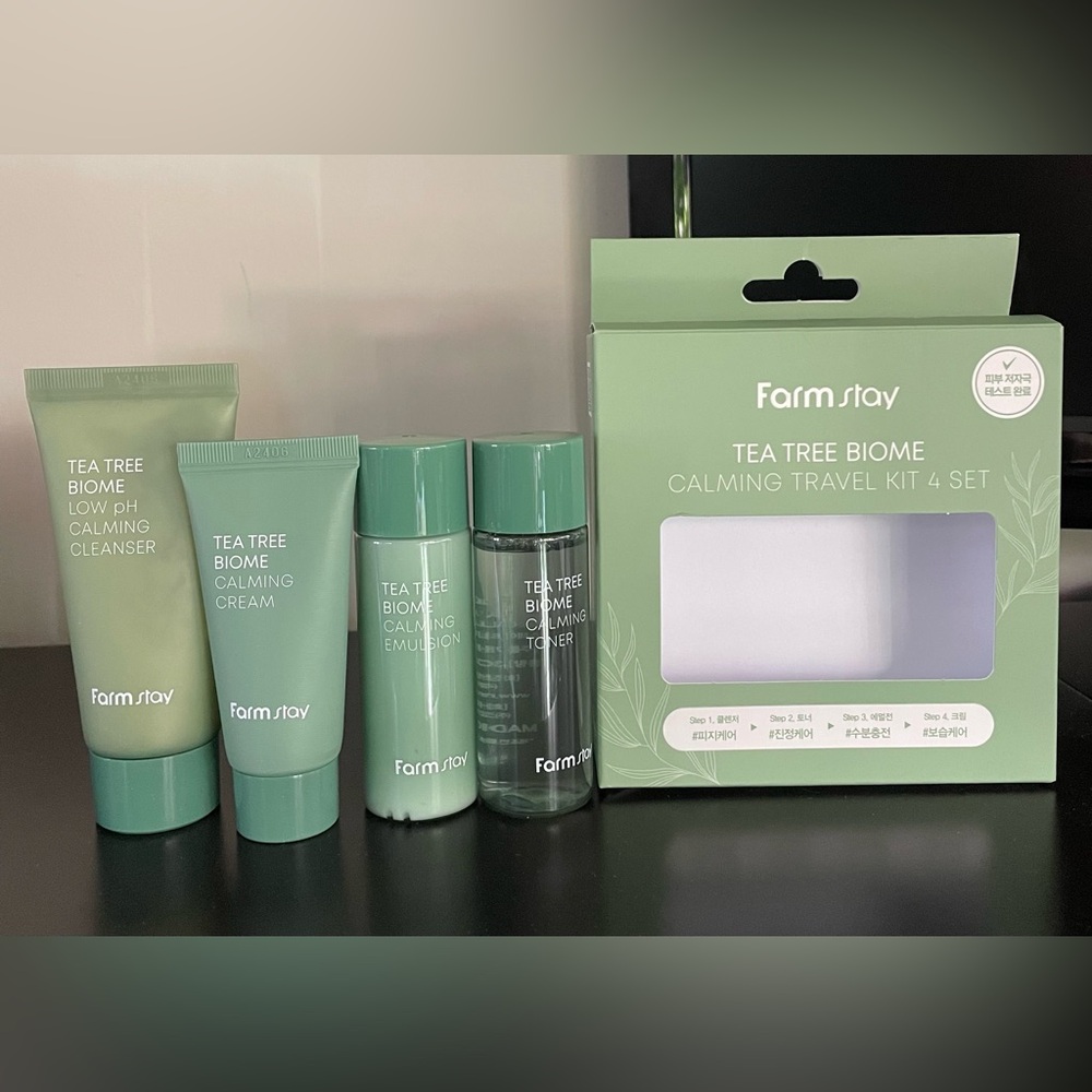 Farm Stay Tea Tree Biome Travel Kit (4 Items) $30 value